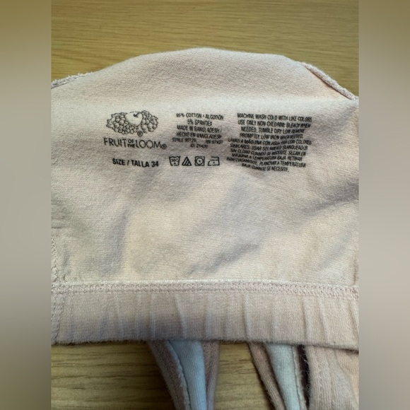 Fruit of the Loom Women's Racerback Style Cotton Sports Bra - Picture 4 of 6